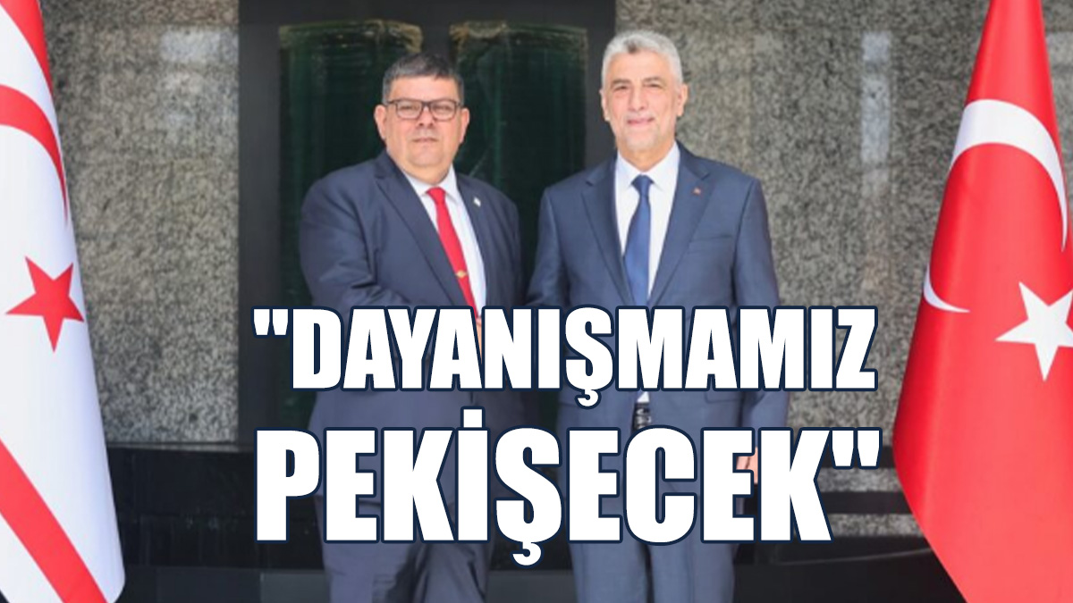 TC Ticaret Bakanı Bolat, Maliye Bakanı Berova İle Bir Araya Geldi