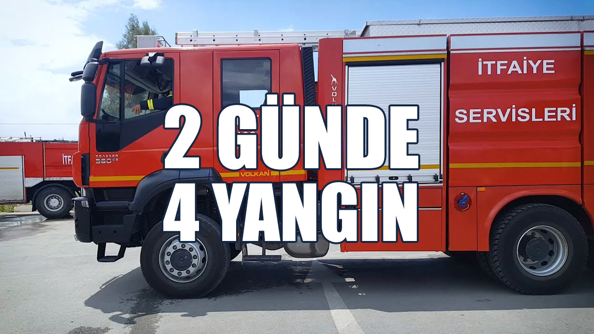 Yangınlar Zarara Neden Oldu