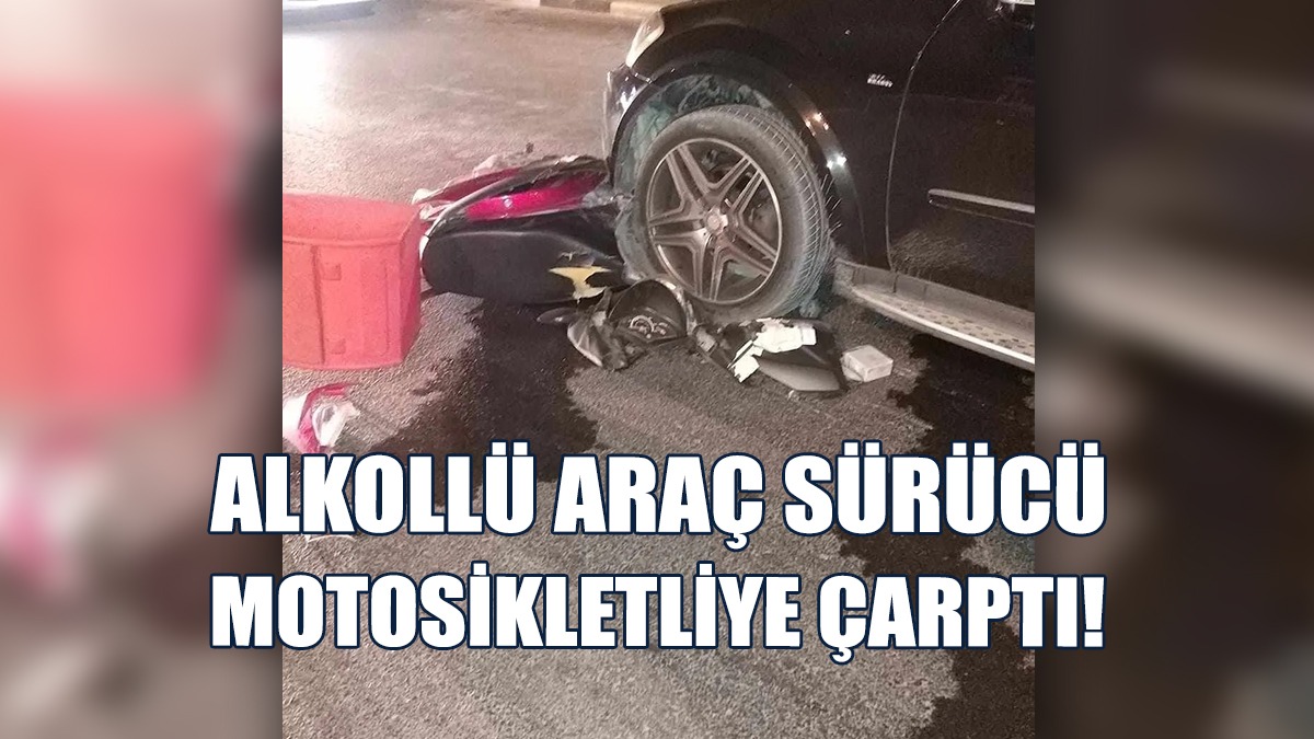 Gazimağusa'da Kaza: Araç İle Motosiklet Çarpıştı
