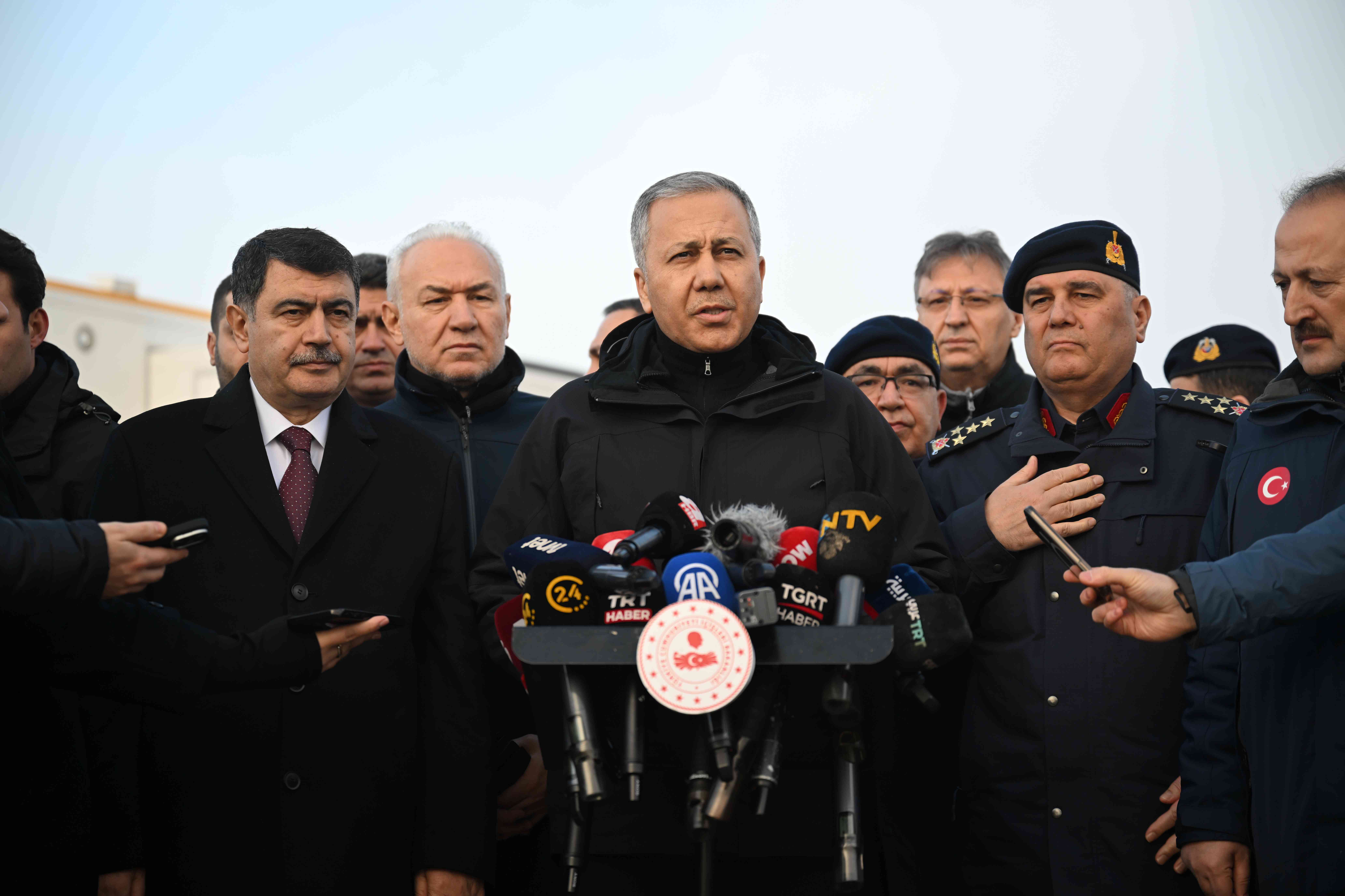 Yerlikaya: Düşen Libya jetine ait kara kutu ve ses kayıt cihazı bulundu