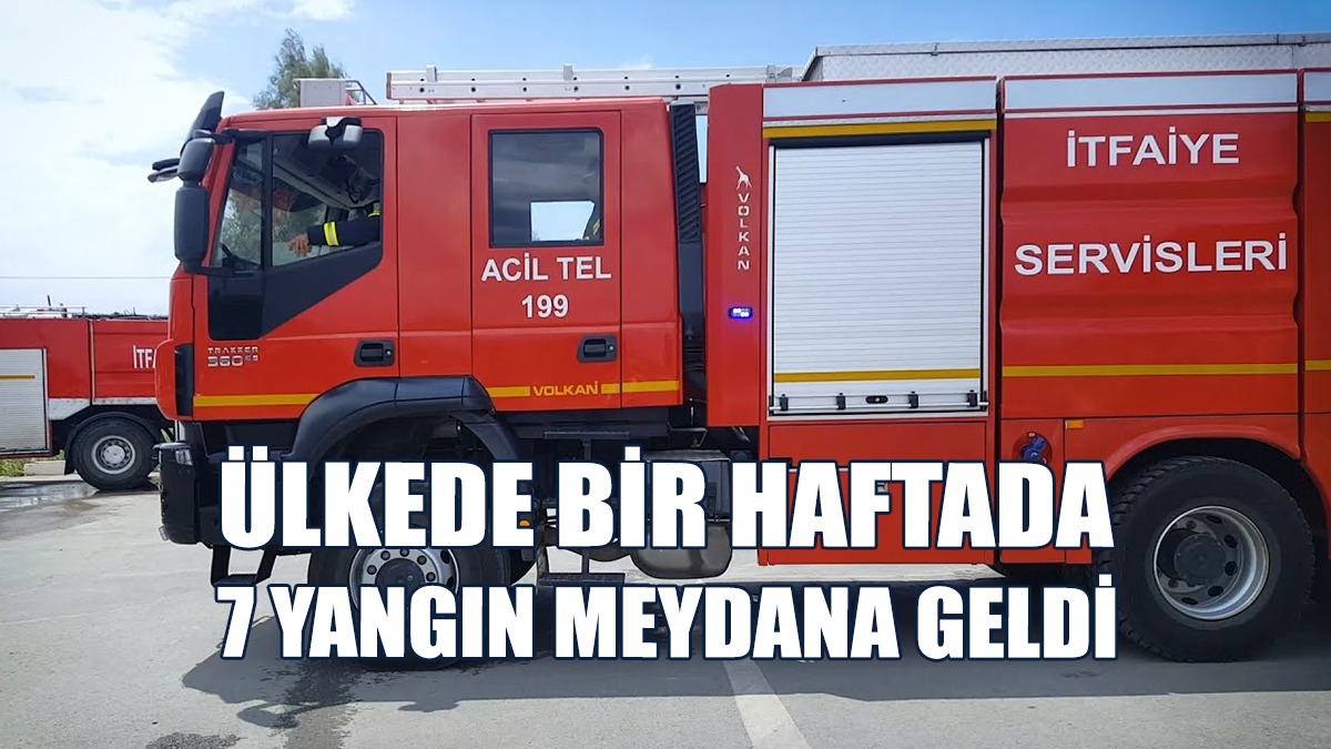 Yangınlar Sonucu 1 Milyon TL Üzerinde Zarar Oluştu