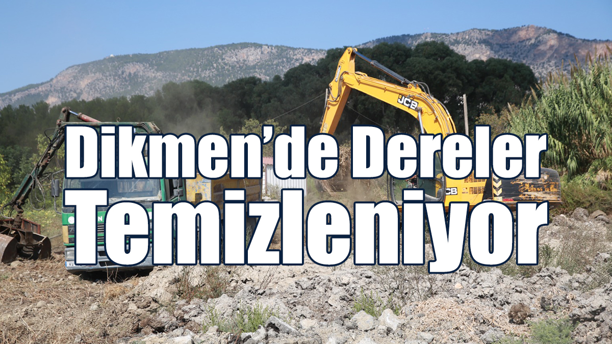 Dikmen’de Dereler Temizleniyor