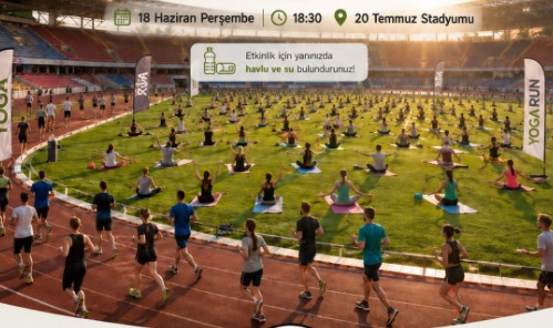Girne 20 Temmuz Stadyumu’nda “Yoga Run” etkinliği düzenlenecek