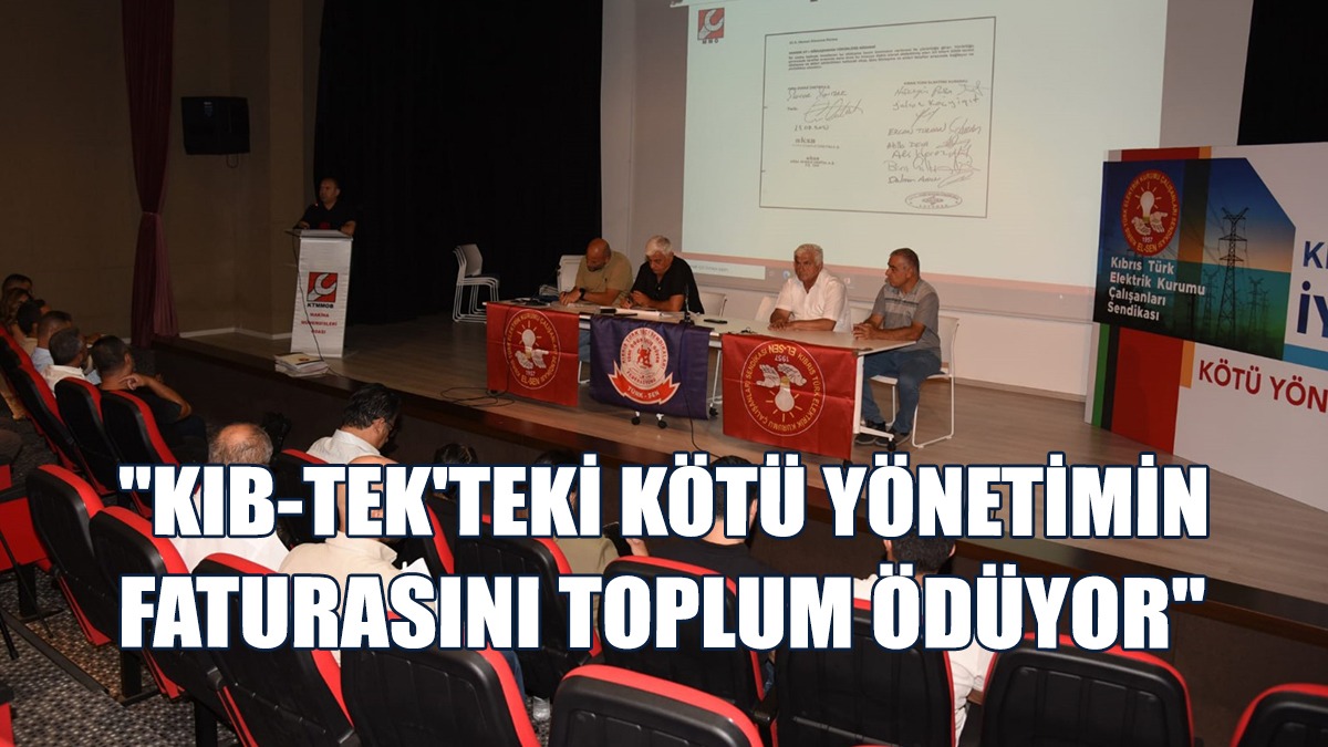 El-Sen, KTMMOB, MMO, Türk-Sen, Basın Toplantısı Düzenledi