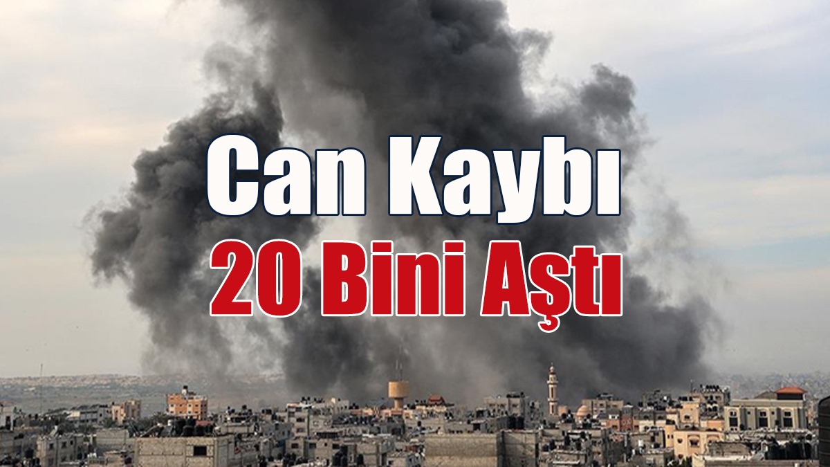 İsrail, Gazze'yi Vurmaya Devam Ediyor: Ölü Sayısı 20 Bini Aştı