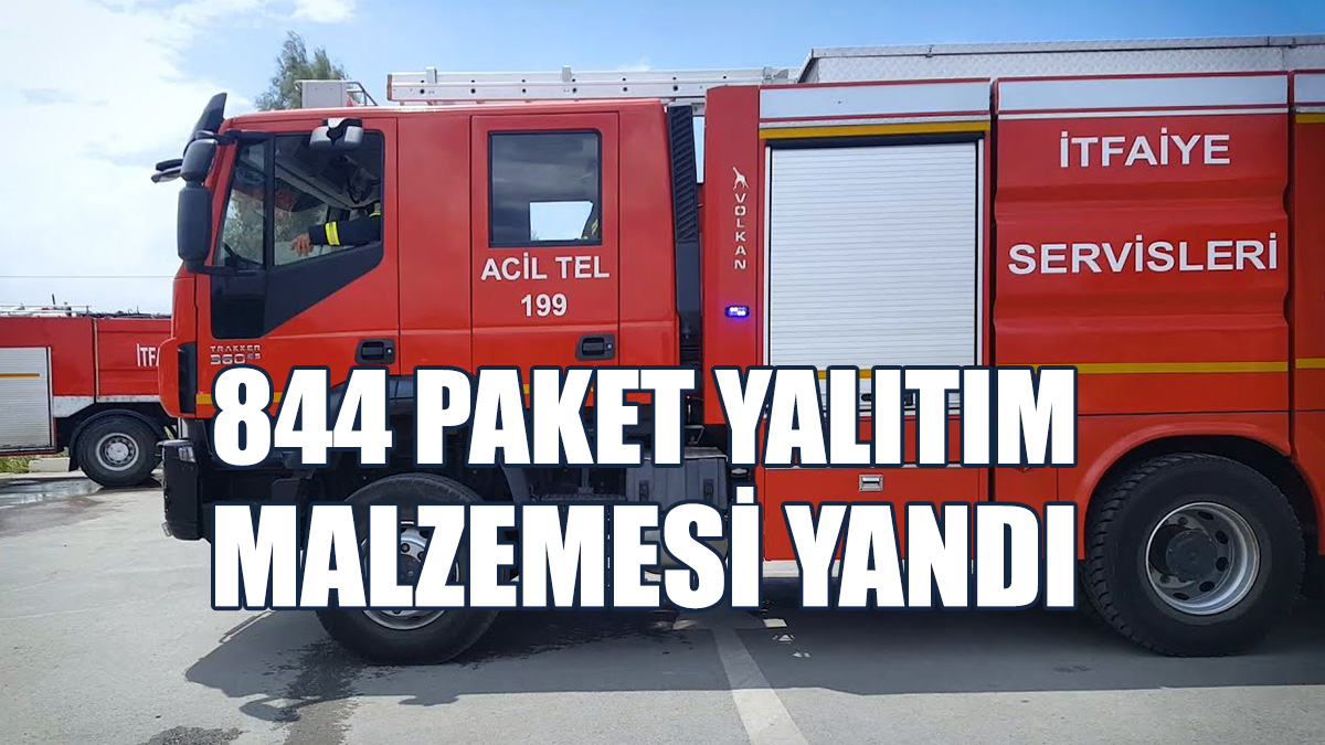 İskele’de Yangın...