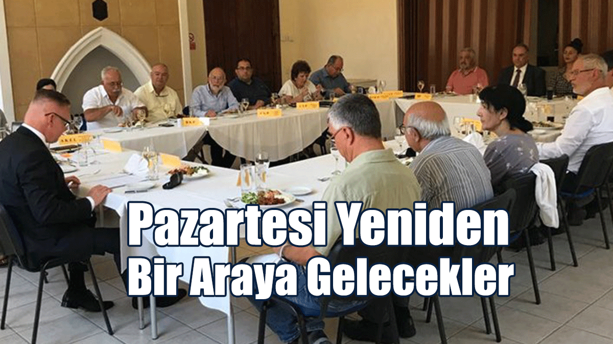 Pazartesi Yeniden Bir Araya Gelecekler