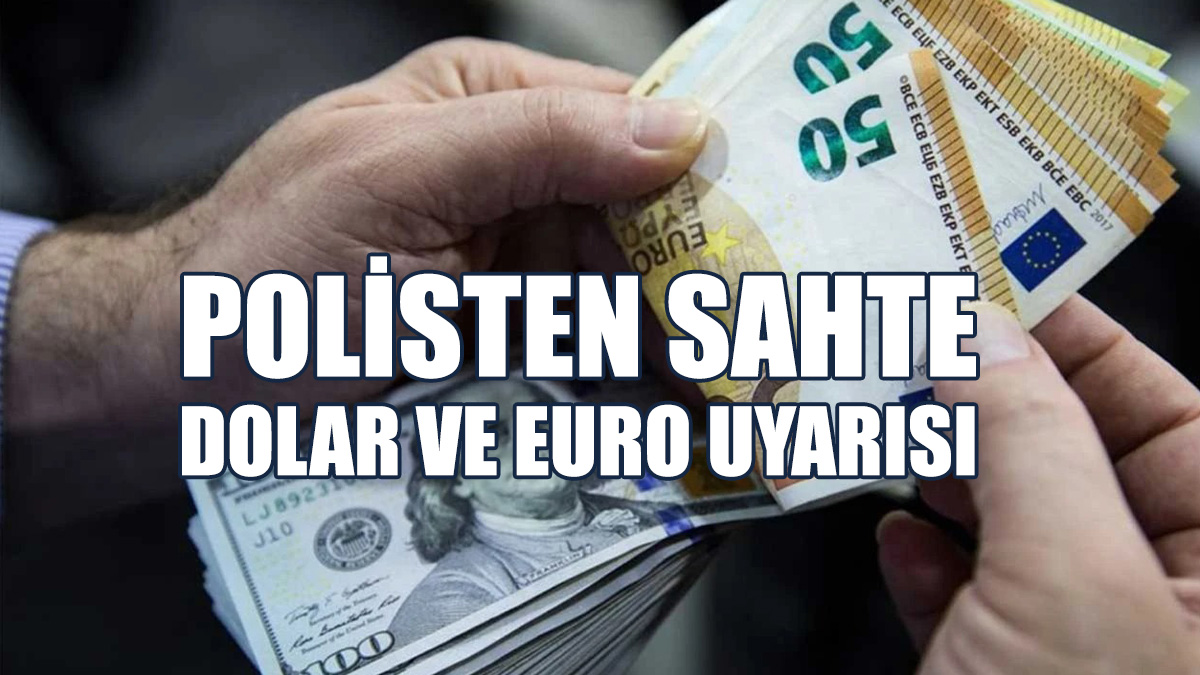 Piyasada Sahte Dolar ve Euro Dolaşıyor!
