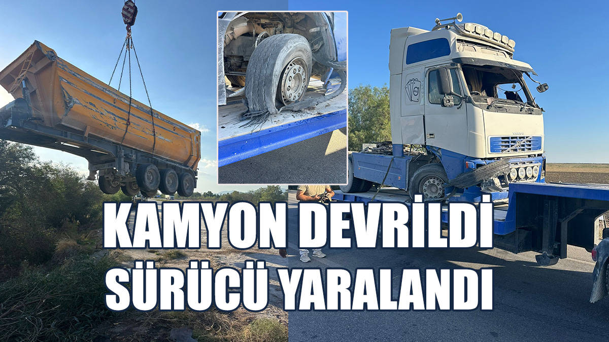 Lefkoşa - Gazimağusa Anayolunda Kaza...