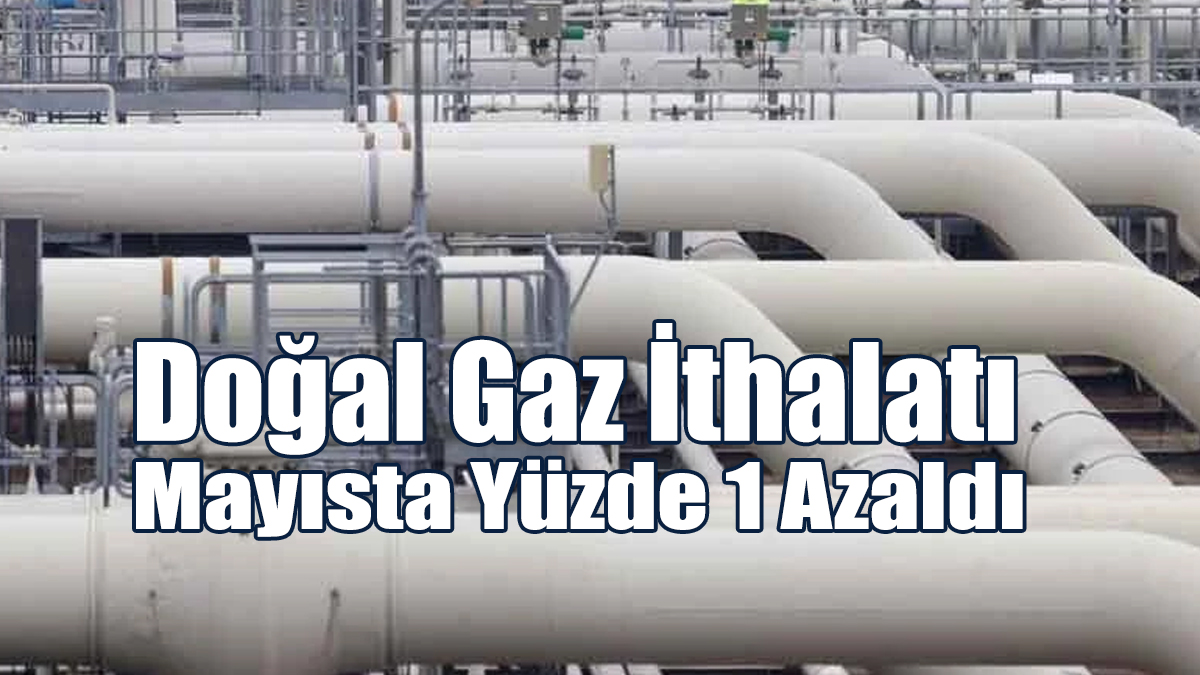 Türkiye’de Doğal Gaz İthalatı Mayısta Yüzde 1 Azaldı