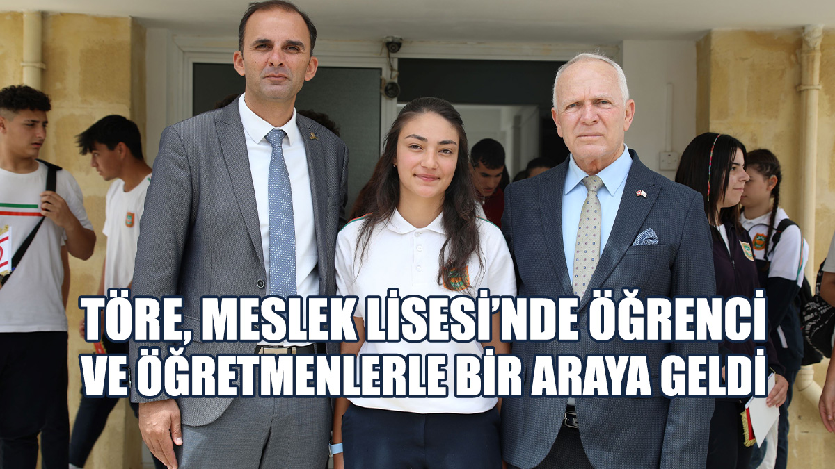 Töre, Ziyareti Sırasında Öğrencilerle Söyleşide De Bir Araya Geldi