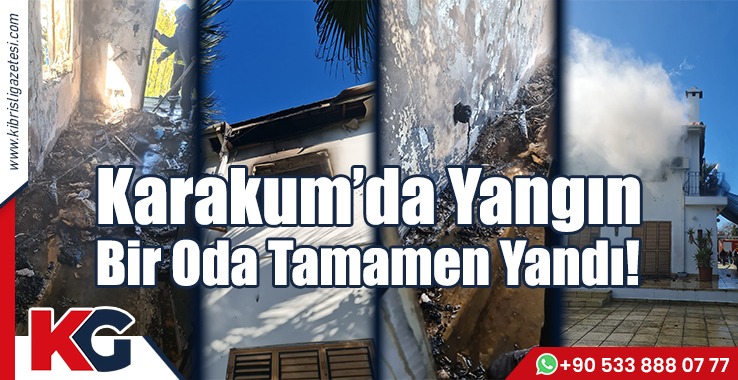 Karakum’da Yangın