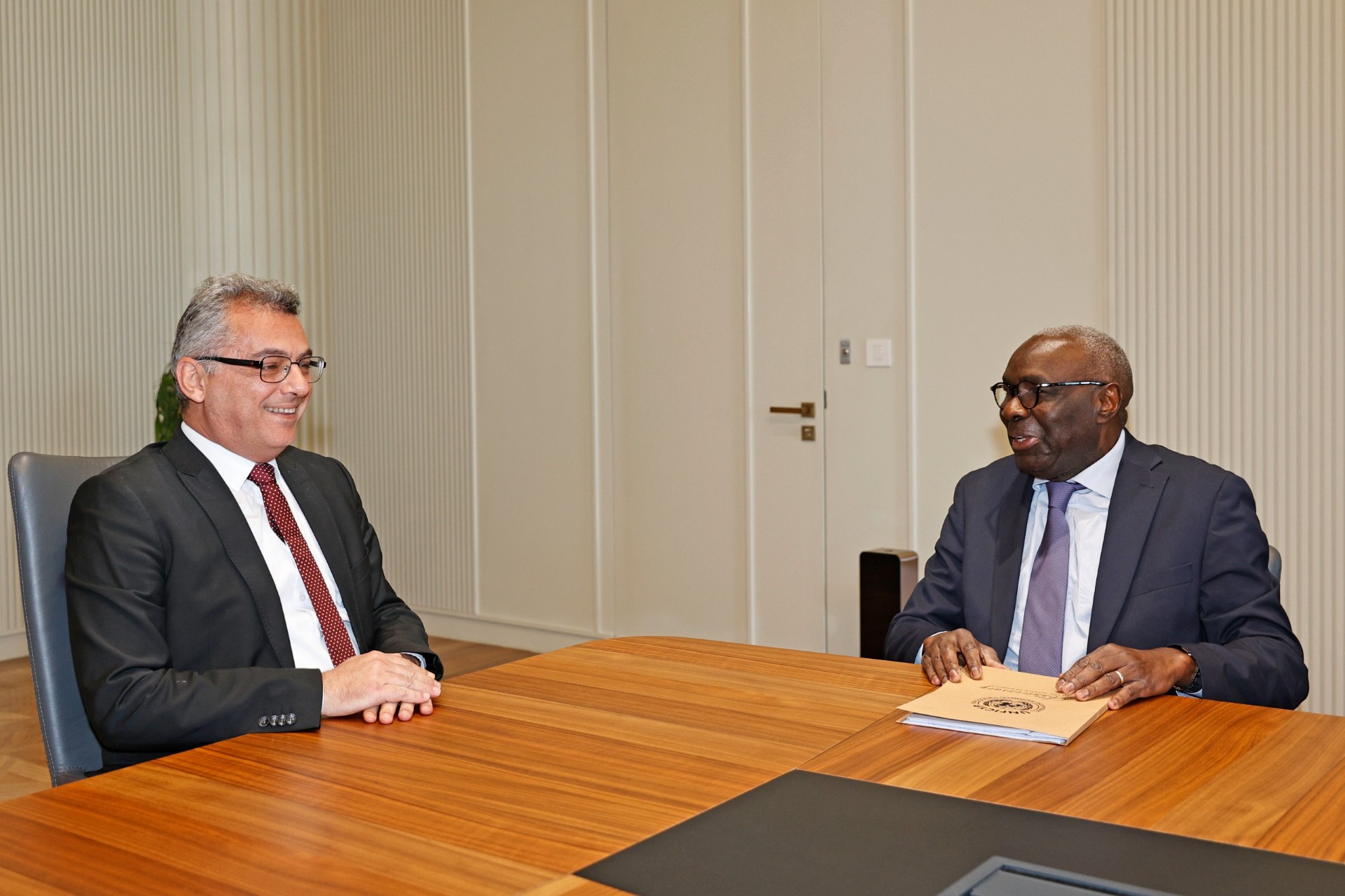 Cumhurbaşkanı Tufan Erhürman, Diagne’yi kabul etti