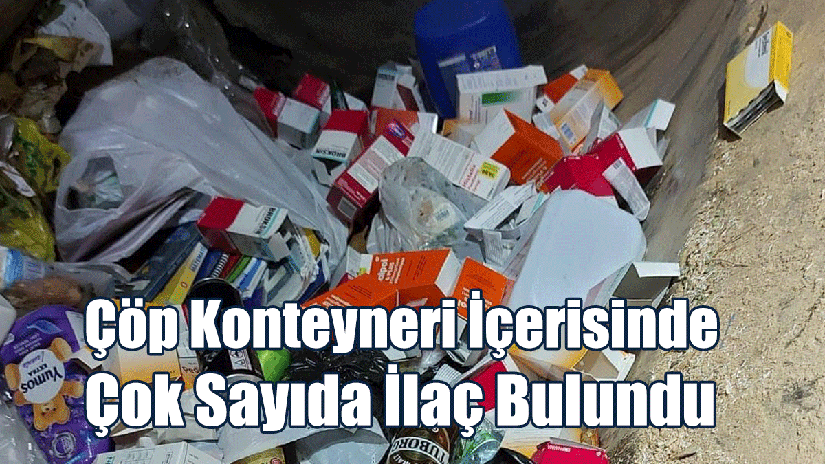 Harmancı: İlaçlar Polise Teslim Edildi