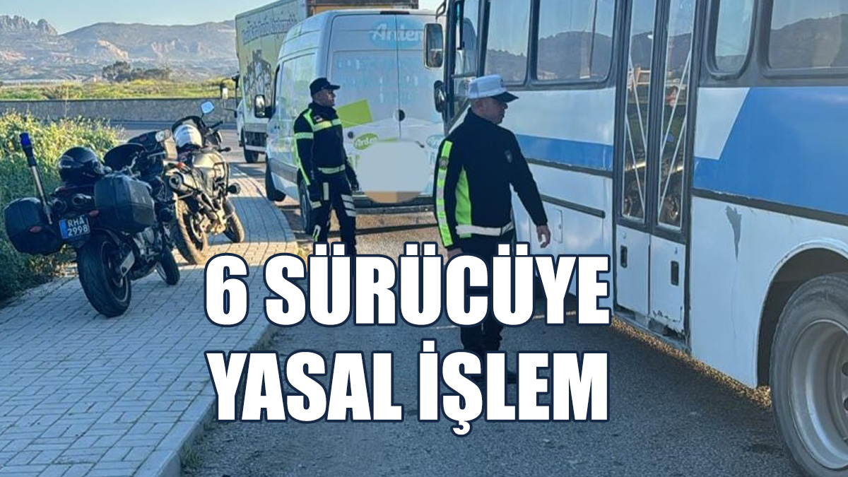 Trafikte Kamyon Ve Kamu İşletme İzni Denetimi…