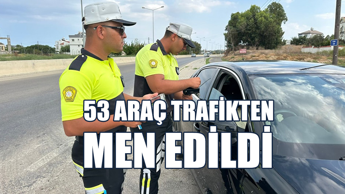 936 Araç Sürücüsüne Ceza