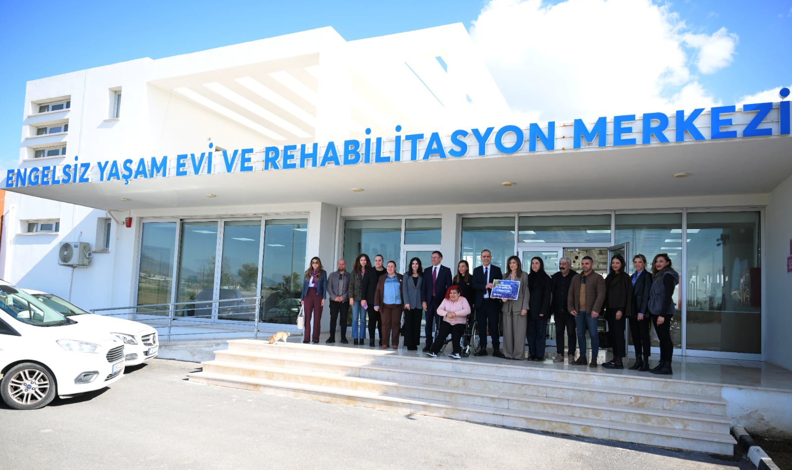 Lefkoşa Maratonu geliri, Engelsiz Yaşamı Destekleme Derneği’ne teslim edildi