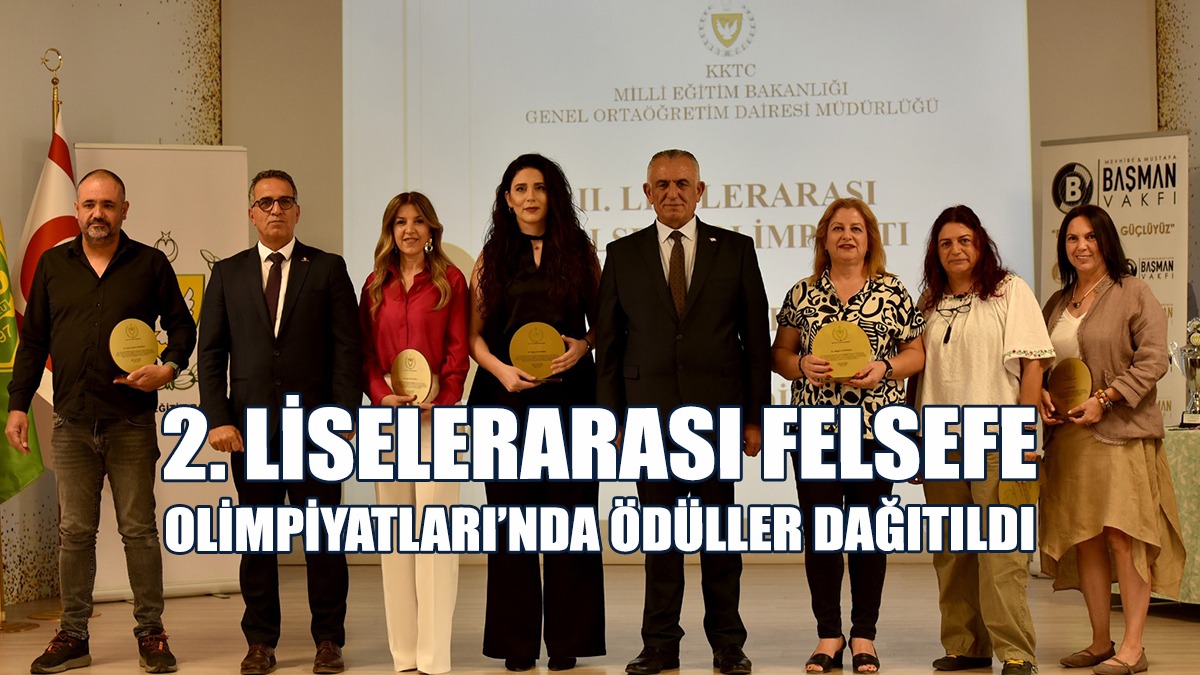 2. Liselerarası Felsefe Olimpiyatları’nın Ödül Töreni Yapıldı