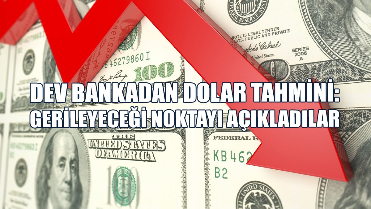 Dev Bankadan Dolar Tahmini: Gerileyeceği Noktayı Açıkladılar