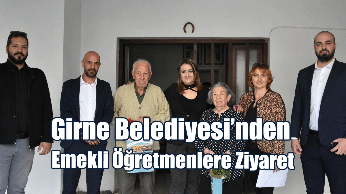 Girne Belediyesi’nden Emekli Öğretmenlere Ziyaret