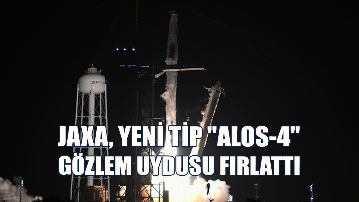 JAXA, Yeni Tip "ALOS-4" Gözlem Uydusu Fırlattı