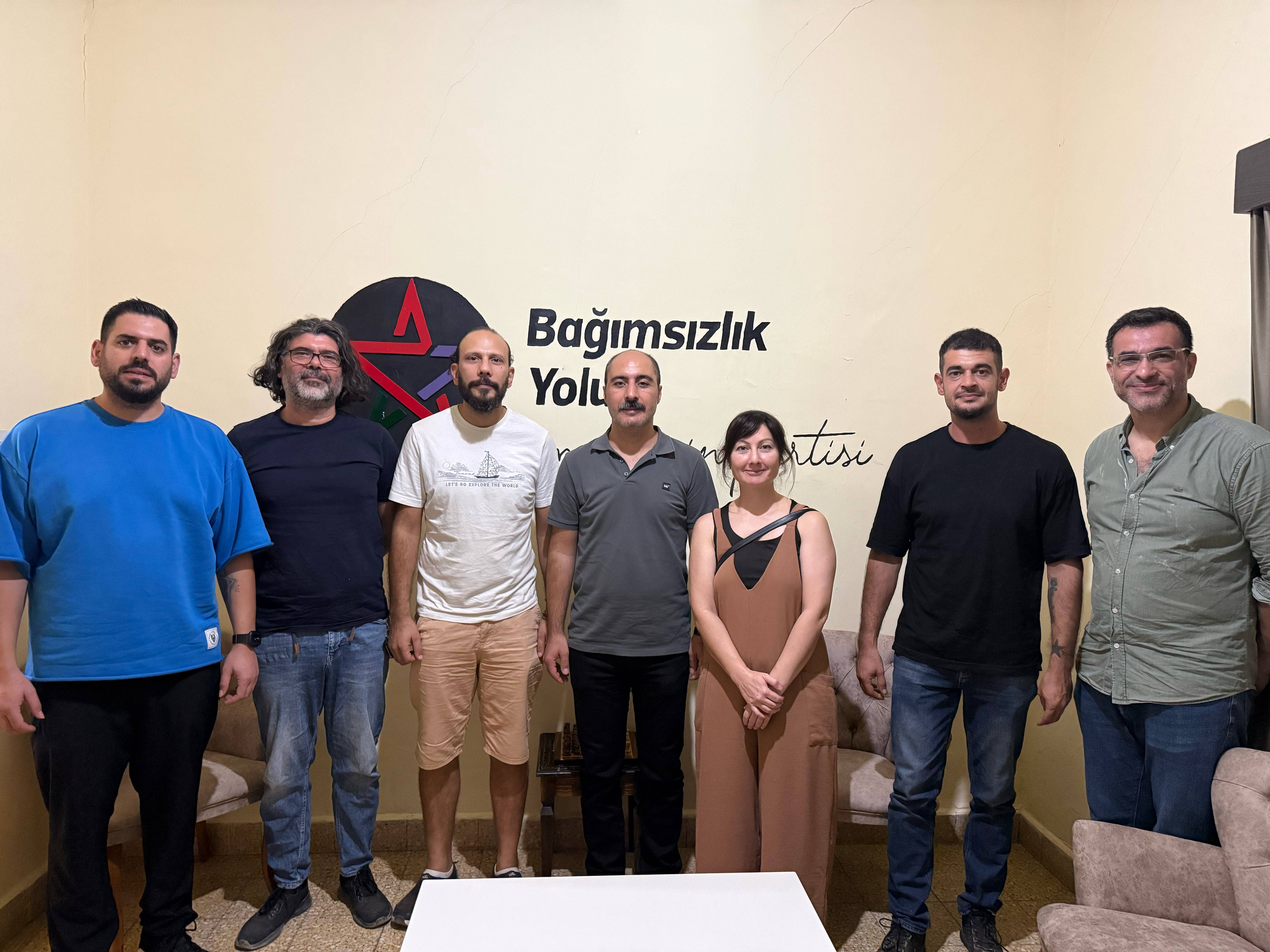 Türkiye Komünist Partisi, Bağımsızlık Yolu’na ziyaret gerçekleştirdi