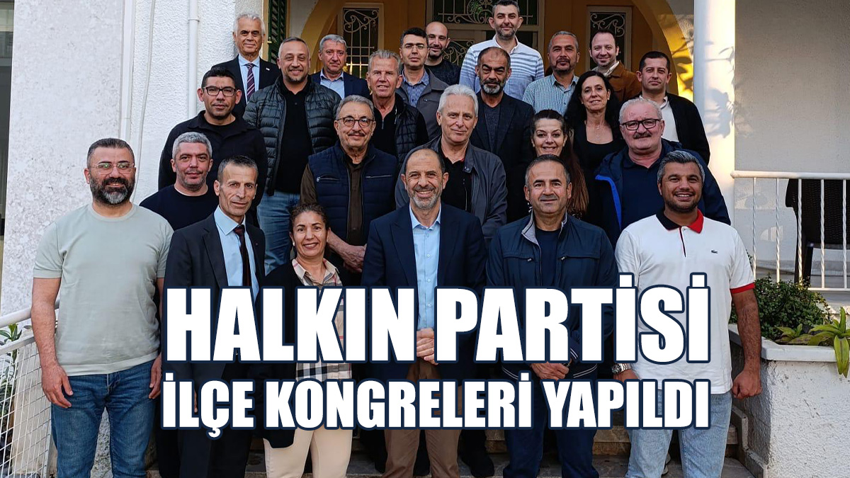 Özersay: Halkın Partisi Güçlenerek Mücadeleye Devam Edecek