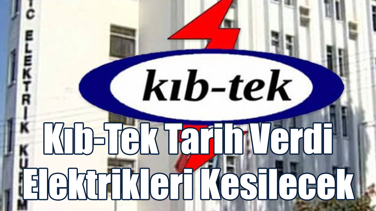 Kıb-Tek'e Borcunu Ödemeyen Aboneler DİKKAT!