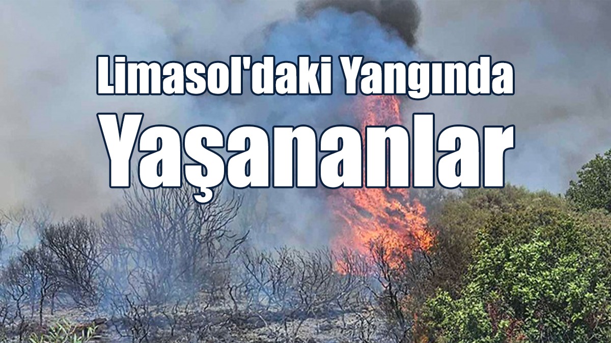 Limasol'daki Yangında Yaşananlar
