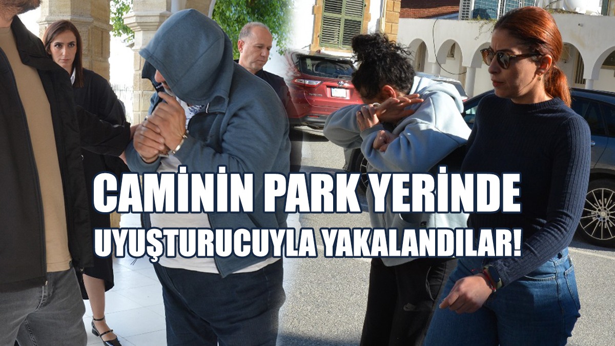 Caminin Park Yerinde Uyuşturucuyla Yakalandılar!