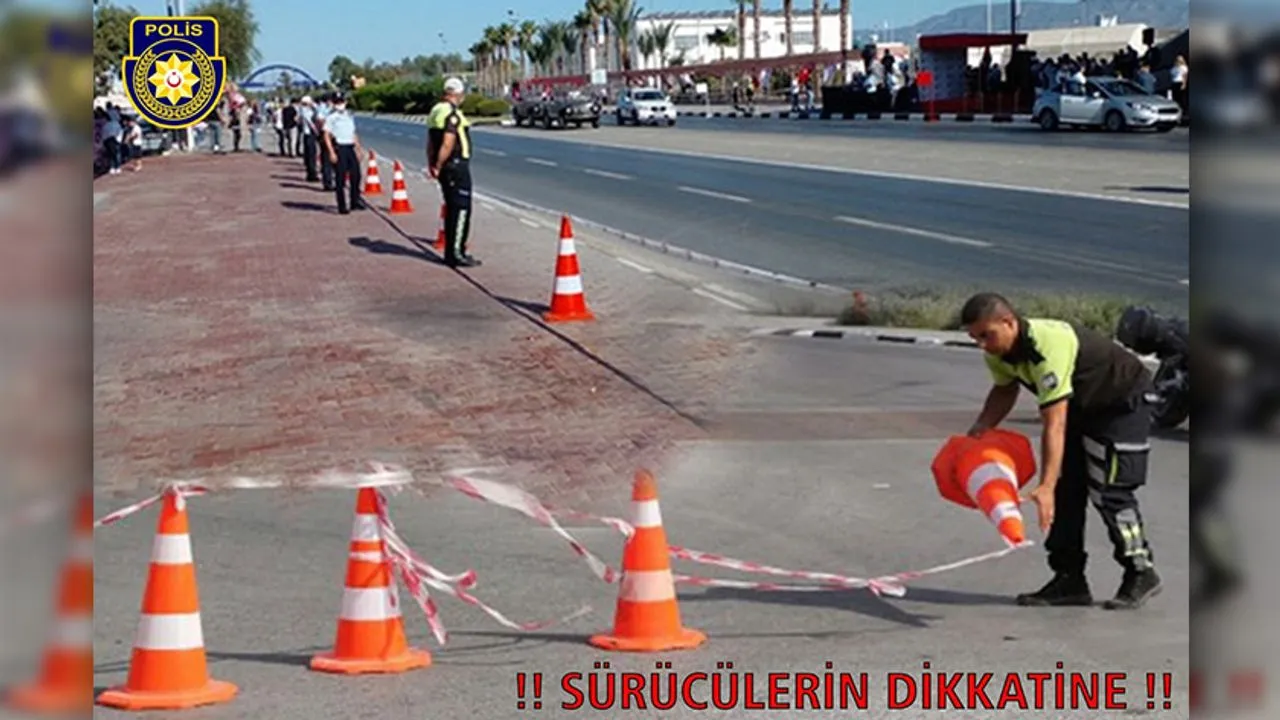 Lefkoşa'da pazar günü bazı yollar trafiğe kapatılacak