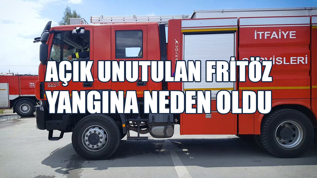 Lefkoşa'da Yangın...