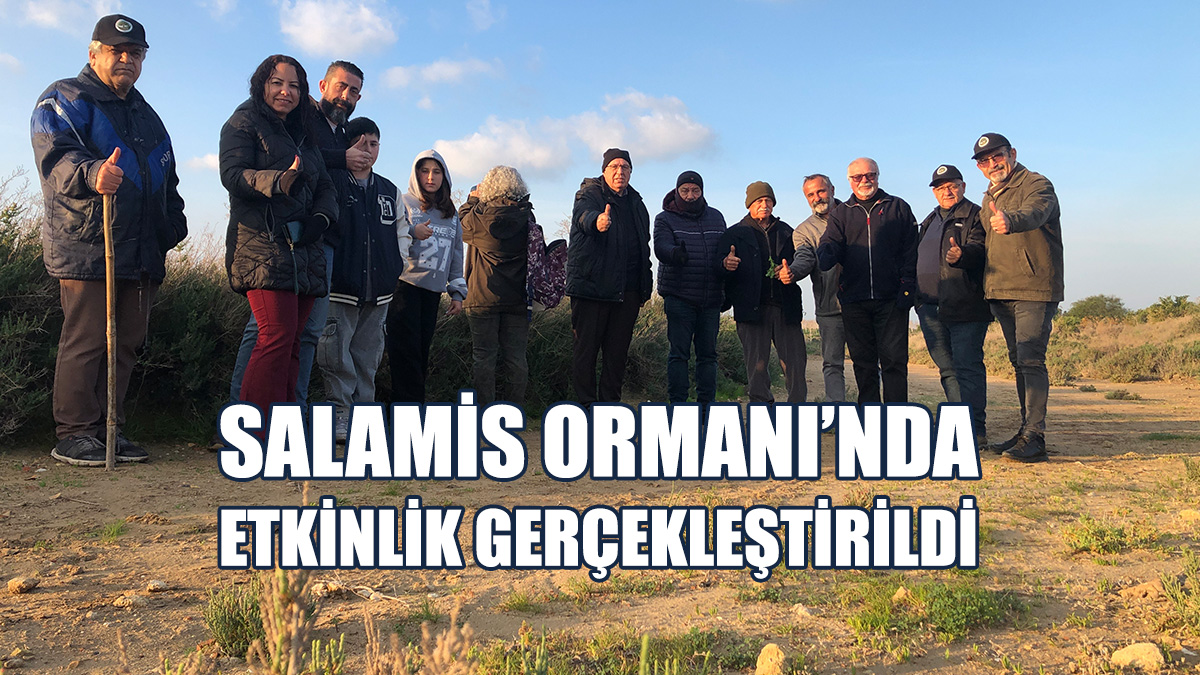 Salamis Ormanı'nda Kuş Gözlemi Yapıldı