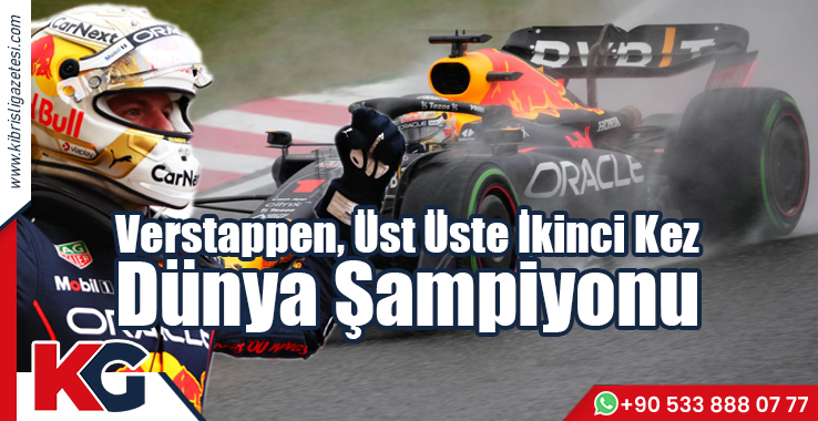 Verstappen, Üst Üste İkinci Kez Dünya Şampiyonu