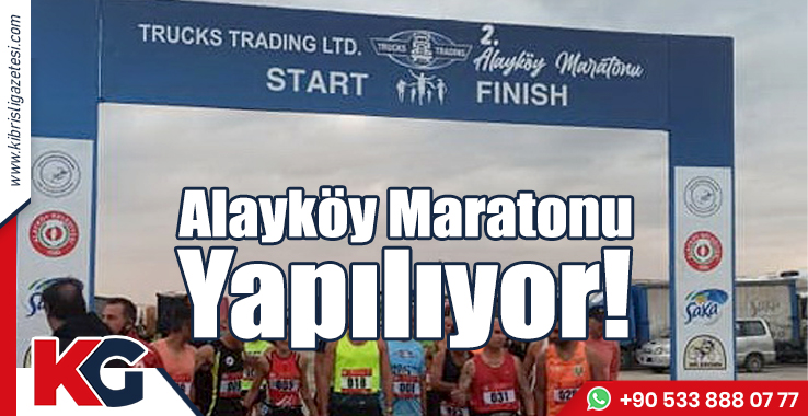 Alayköy Maratonu Yapılıyor!