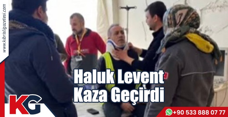 Haluk Levent Kaza Geçirdi