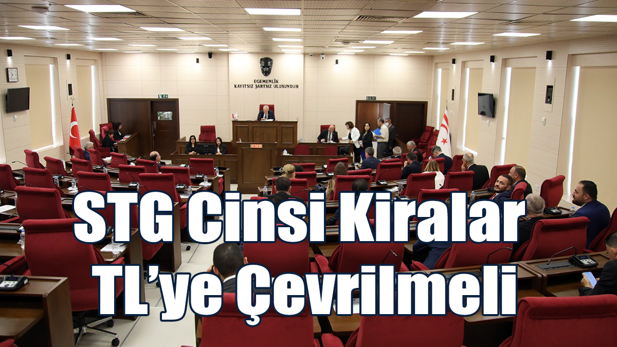 Şahali: STG Cinsi Kiralar TL’ye Çevrilmeli