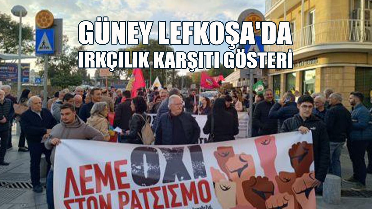 Güney Lefkoşa'da Irkçılık Karşıtı Gösteri