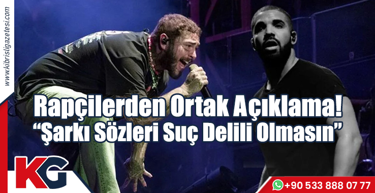 Rapçilerden Ortak Açıklama! “Şarkı Sözleri Suç Delili Olmasın”