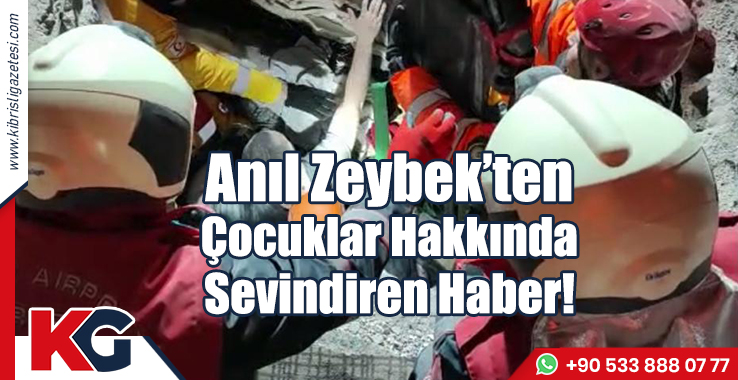 Anıl Zeybek'ten Çocuklar Hakkında Sevindiren Haber!