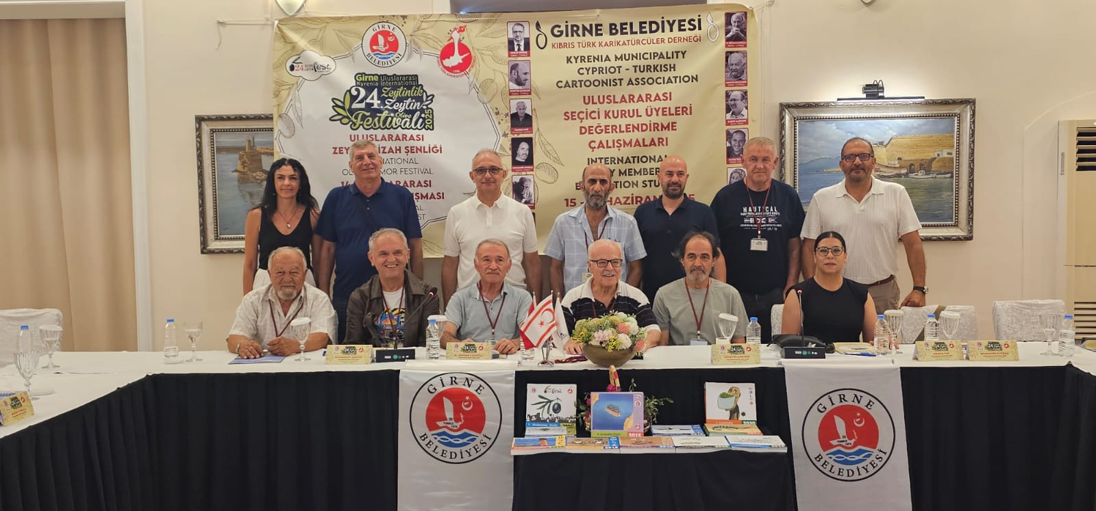 14. Uluslararası Zeytin Karikatürleri Yarışması basın toplantısı yapıldı