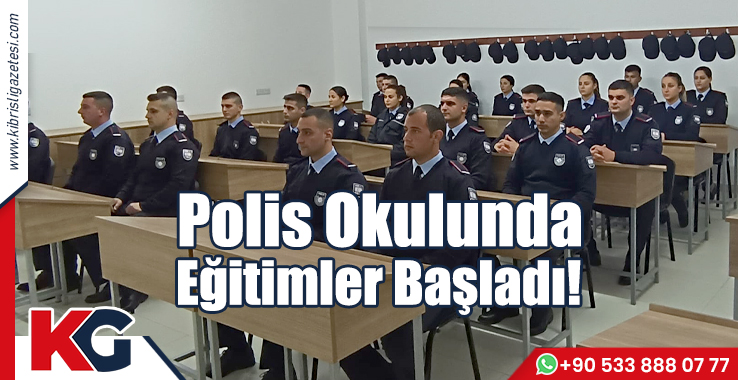 Polis Okulunda Eğitimler Başladı!
