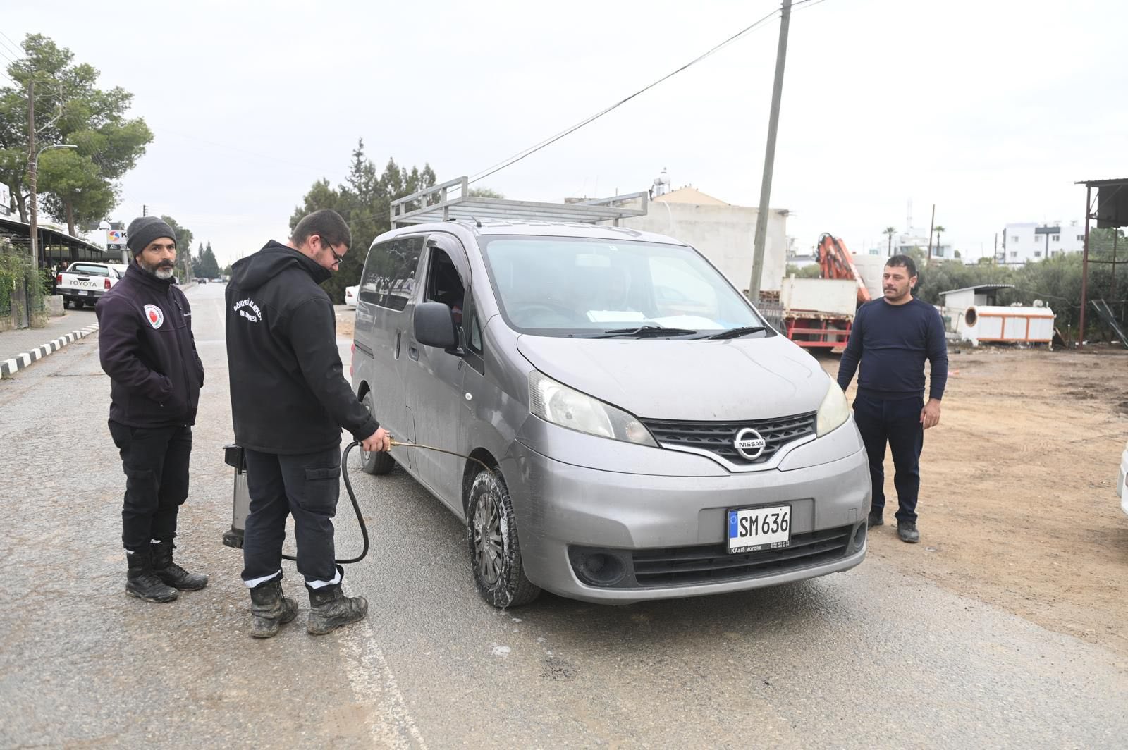 Gönyeli ve Alayköy’de şap hastalığına karşı önleyici tedbirler devrede