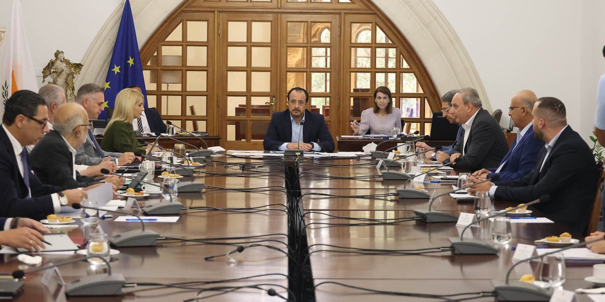 Hristodulidis, Rum Ulusal Konseyi bilgilendirdi