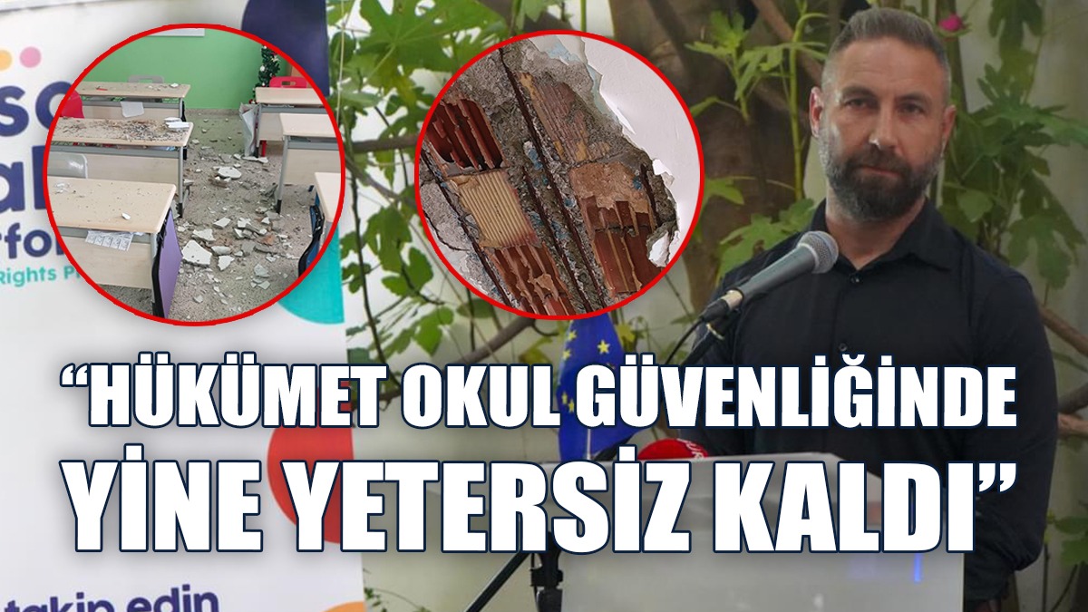 Maviş: Okulun Tavanı Çöktü, Facianın Eşiğinden Dönüldü