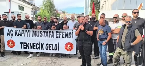 EL-SEN’in KIB-TEK’teki grevi ikinci gününde: Bu şartlarda çalışmayacağız