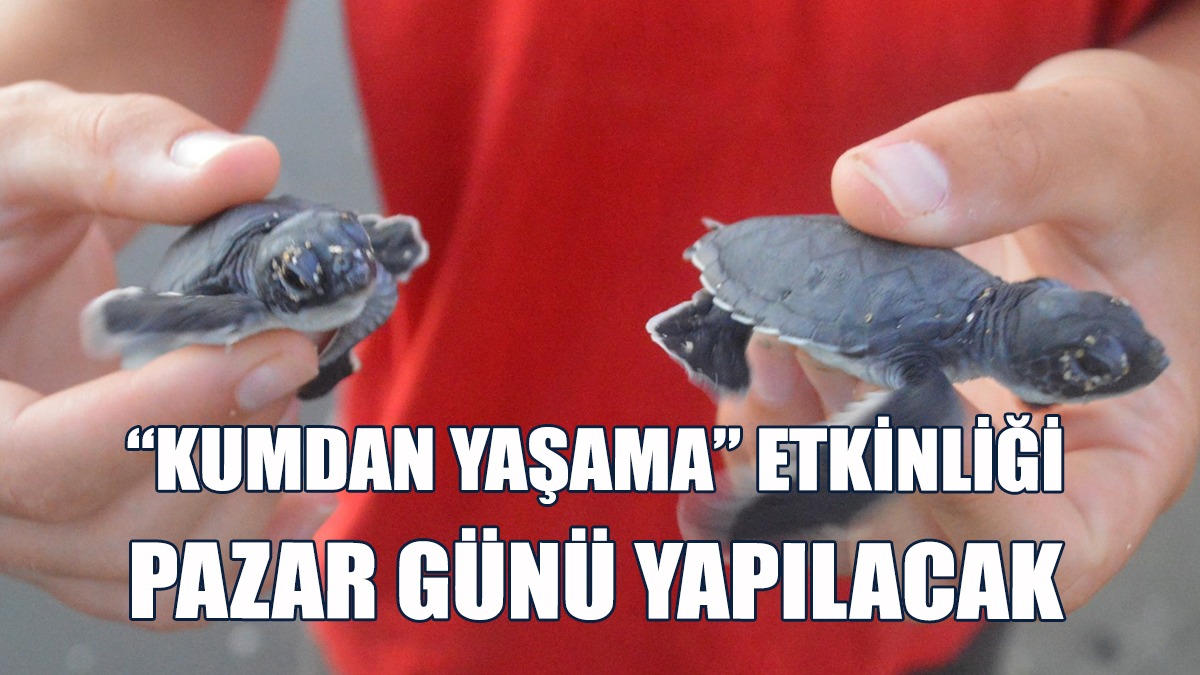 Etkinlik Akdeniz Köyü Kumsalında Gerçekleşecek