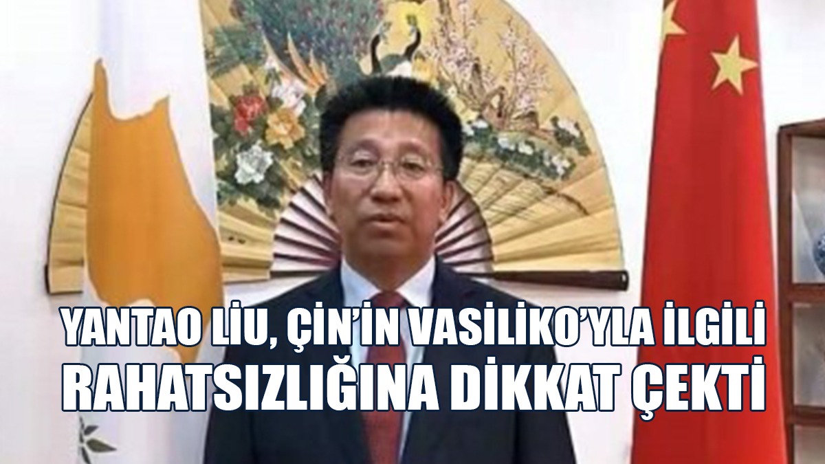 Yantao Liu, Çin’in Vasiliko’yla İlgili Rahatsızlığına Dikkat Çekti