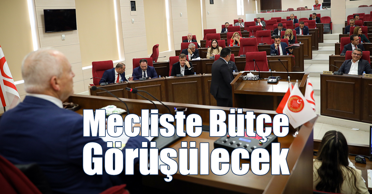 Mecliste Bütçe Görüşülecek