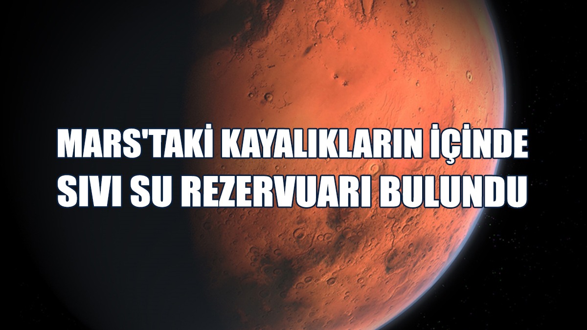 Kızıl Gezegen Mars'ta Keşif